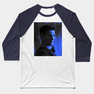 The 11th Doctor - portrait Baseball T-Shirt